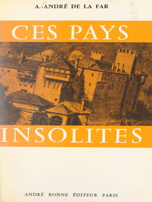 cover image of Ces pays insolites